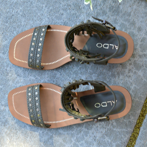 ♡ Aldo ♡ Cayley Boho Fringe Sandals - Picture 4 of 5